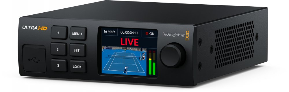 Blackmagic Design Streaming Decoder 4K for H.264, H.265 Streaming