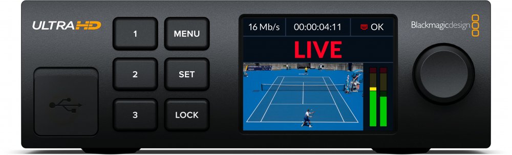 Blackmagic Design Streaming Decoder 4K for H.264, H.265 Streaming