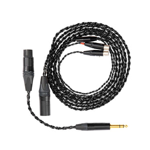 Audeze LCD Series Combo Cable Balanced with 4pin to 6.3mm Adapter