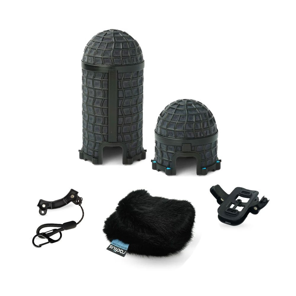 Radius Mini-ALTO 180 Blimp Windshield ADD-ON Kit - Black