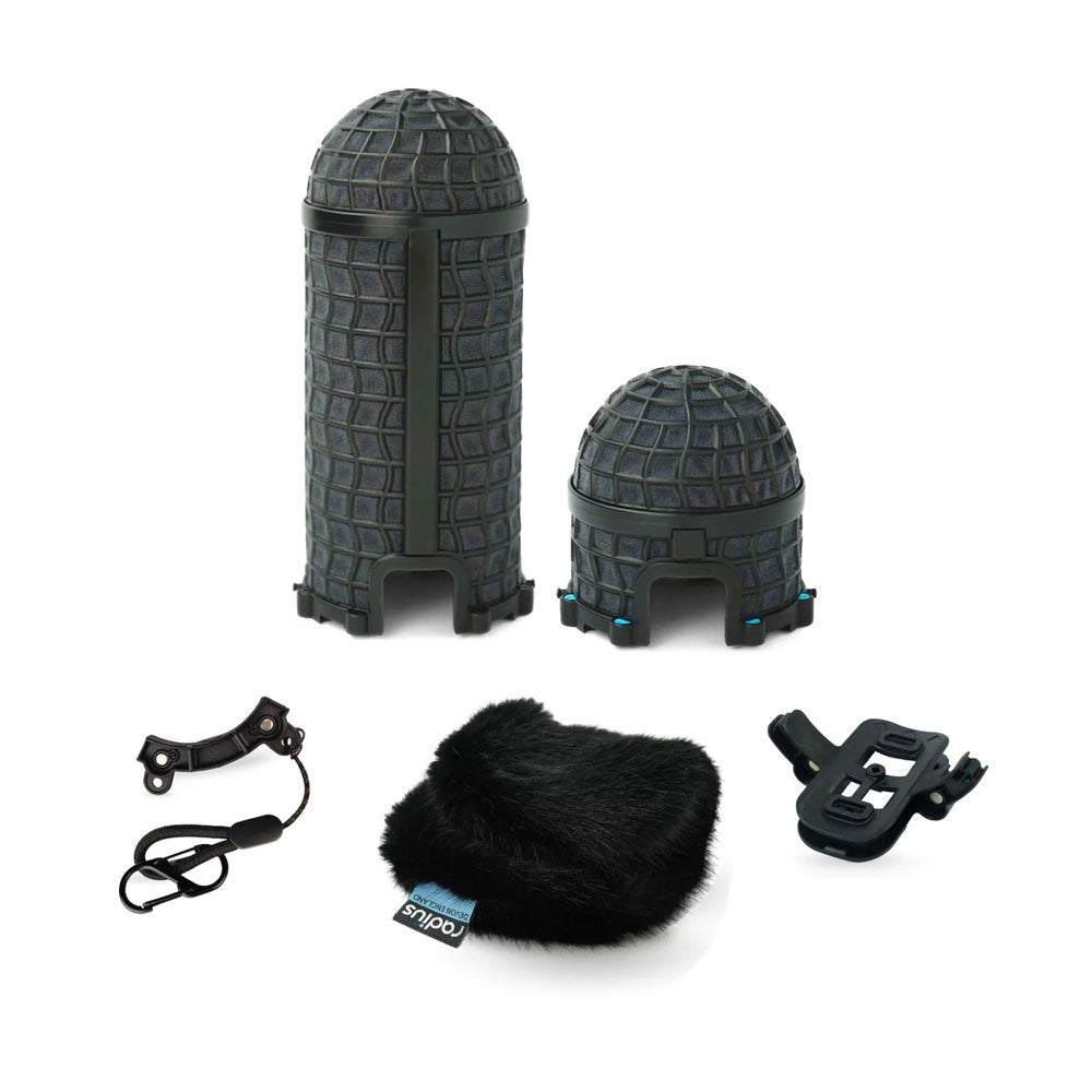 Radius Mini-ALTO 210 Blimp Windshield ADD-ON Kit - Black