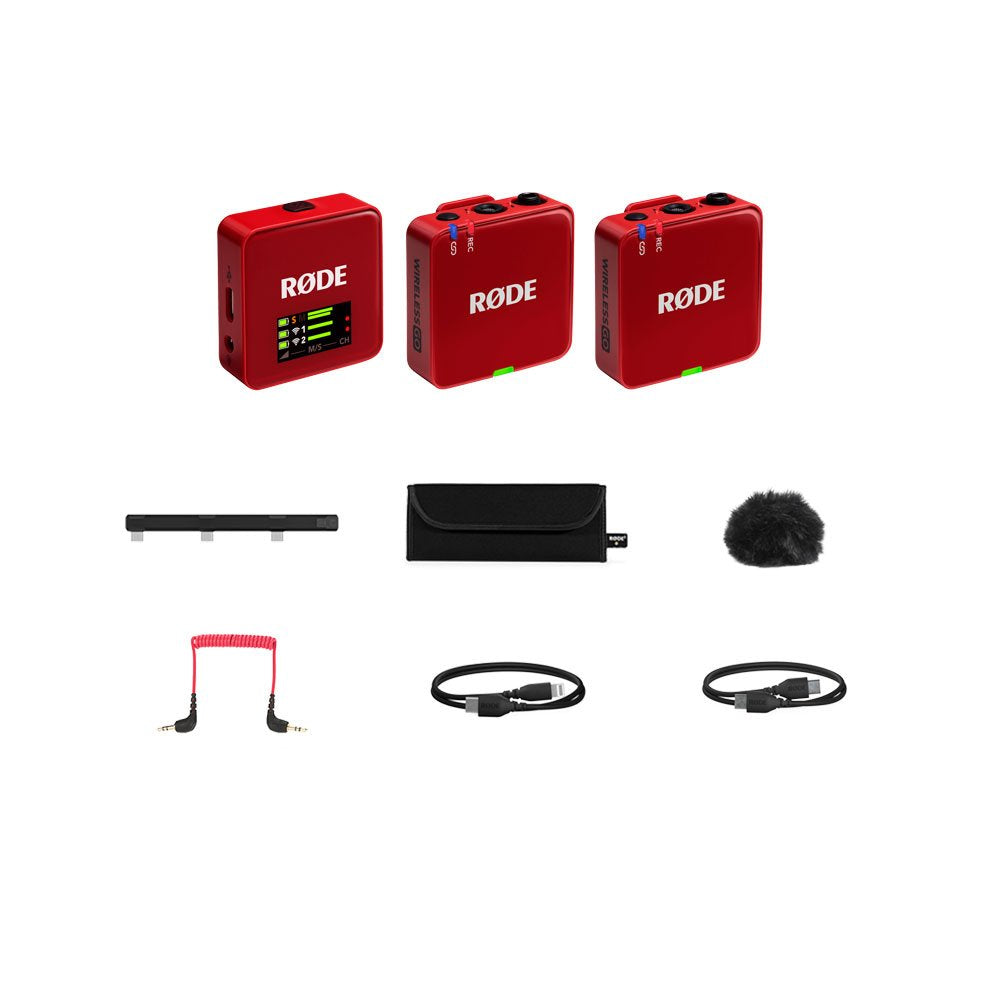 RØDE Wireless GO (Gen 3) - Red