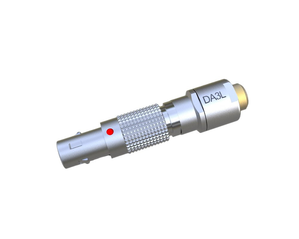 Deity Microphones DA3L - Microdot to 3-Pin Lemo Adapter(Zaxcom, Sennheiser, Wisycom, Lectrosonics)