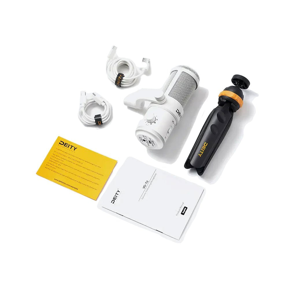 Deity Microphones VO-7U Tripod Kit - White
