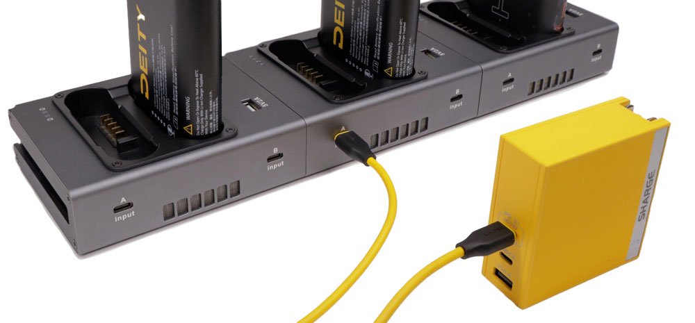 Deity Microphones 140 Watt GaN Pro USB-C Power Adapter