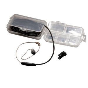 Bubblebee Industries The Sidekick Broadcast Earpiece IFB In-Ear Monitor (Mono, Curly)