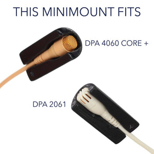 Ursa Straps Mini Mount DPA 2061/4060 CORE+ (Black)