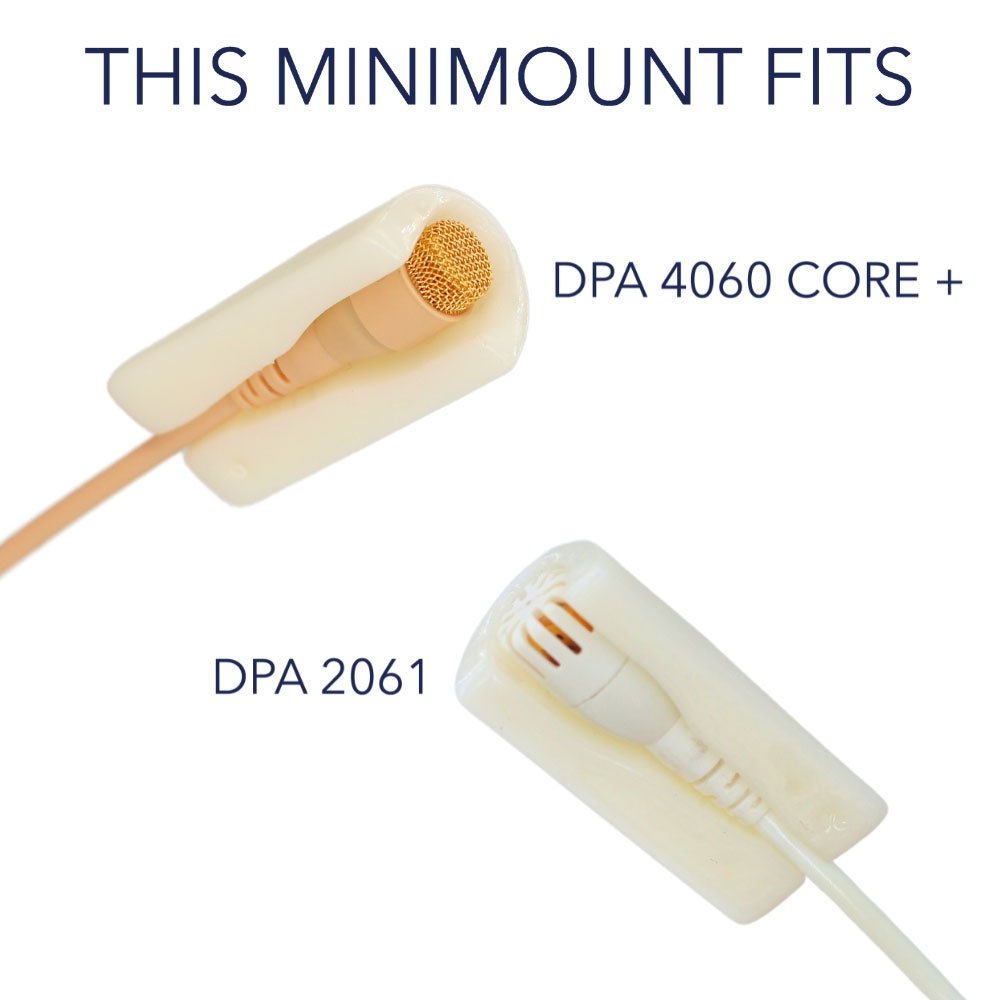 Ursa Straps Mini Mount DPA 2061/4060 CORE+ (White)
