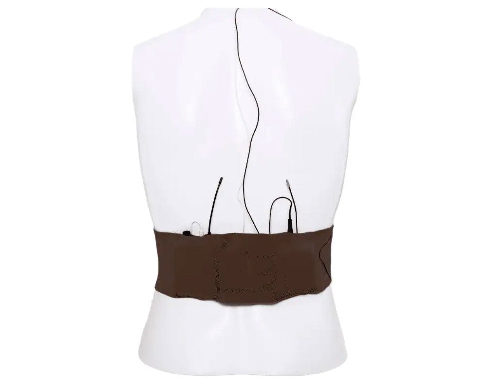 Viviana Straps Extreme Waist Double Pouch Strap (Brown)