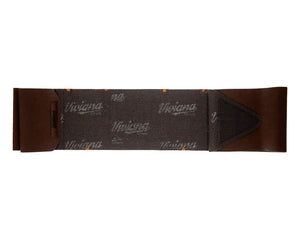 Viviana Straps Extreme Waist Double Pouch Strap (Brown)