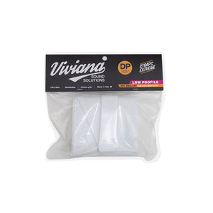Viviana Straps Extreme Waist Low Profile Double Pouch Strap (White)