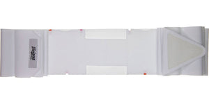 Viviana Straps Extreme Waist Double Pouch Strap for Shure ADX1M (White)