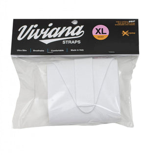 Viviana Straps Extreme Waist Low Profile (X-Large, White)