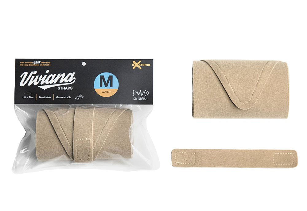 Viviana Straps Extreme Waist Low Profile (Medium, Beige)