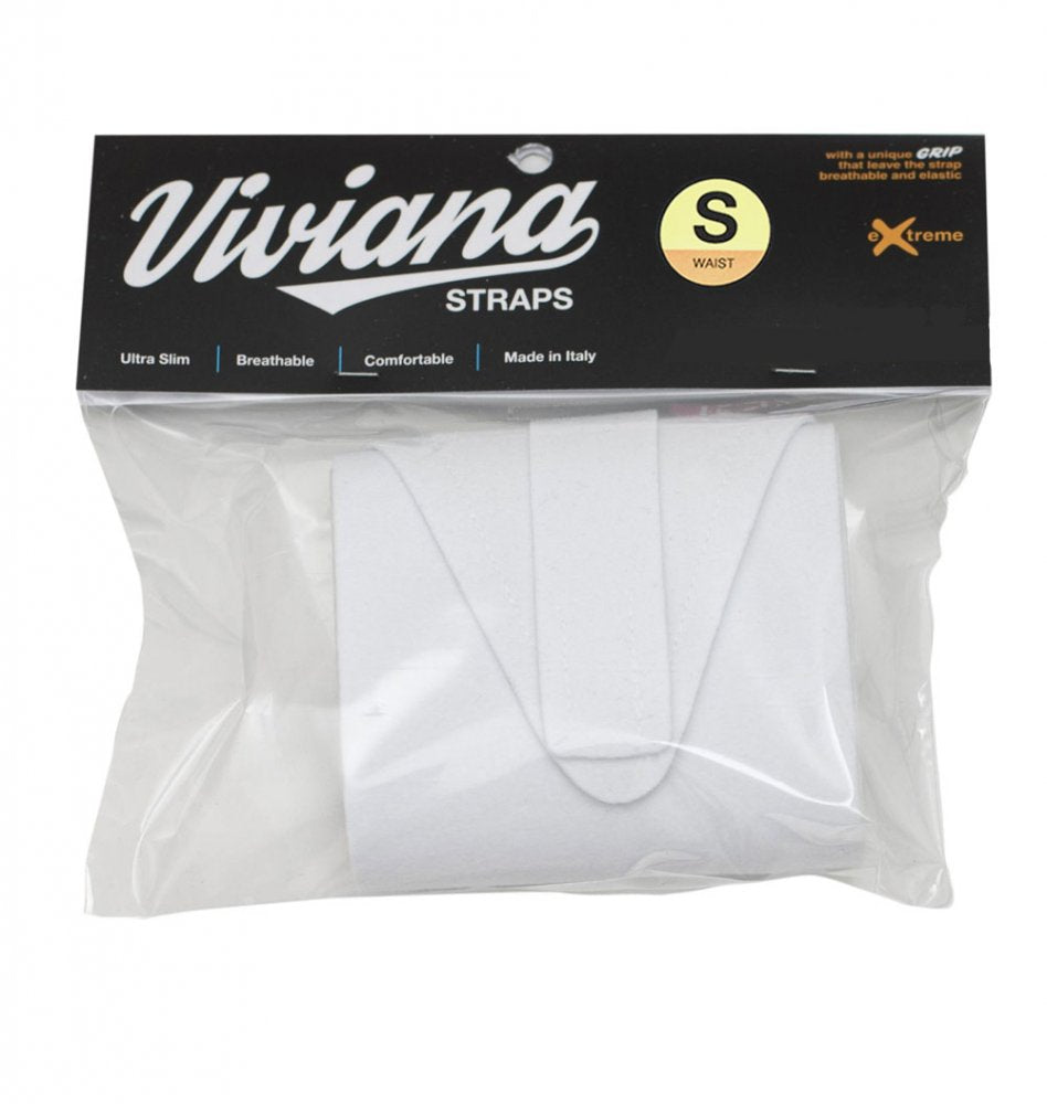 Viviana Straps Extreme Waist Low Profile (Small, White)