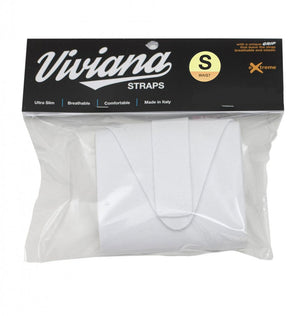 Viviana Straps Extreme Waist Low Profile (Small, White)