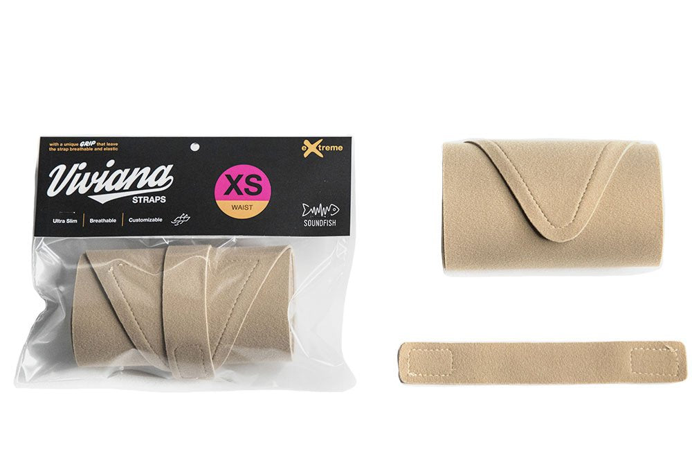 Viviana Straps Extreme Waist Low Profile (X-Small, Beige)