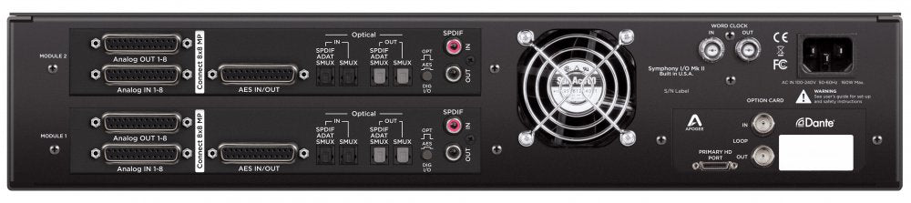 Apogee Symphony I/O MkII 8X8MP-8X8MP-PT