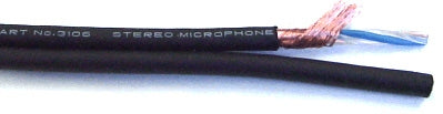 Mogami W3106 - 2c. 24awg Bal Line Stereo Mic (price per spool - 656 feet)