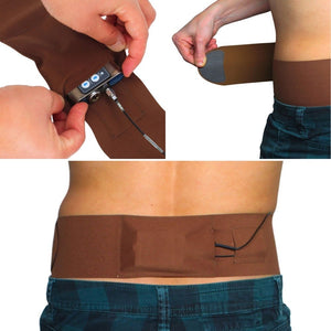 Ursa Straps Waist Sideways Pouch - Large (Caramel)