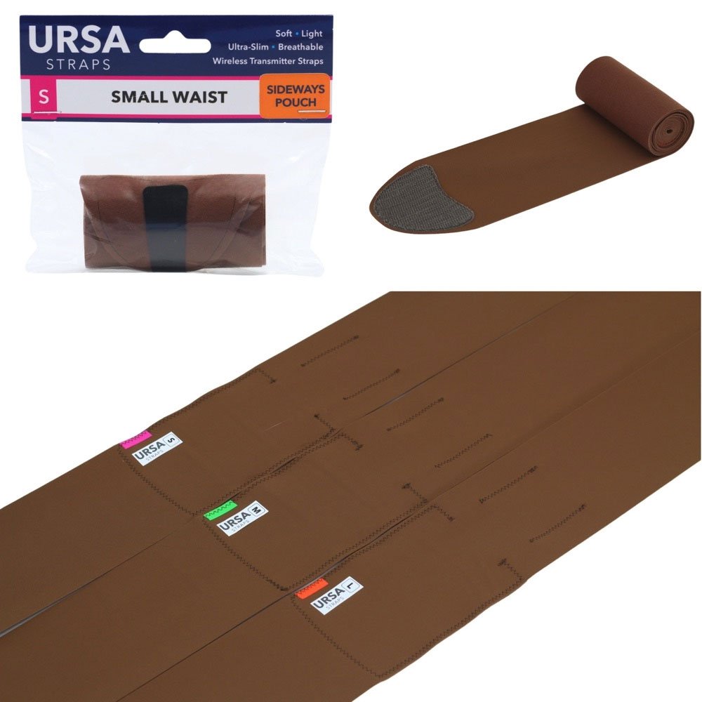 Ursa Straps Waist Sideways Pouch - Large (Caramel)