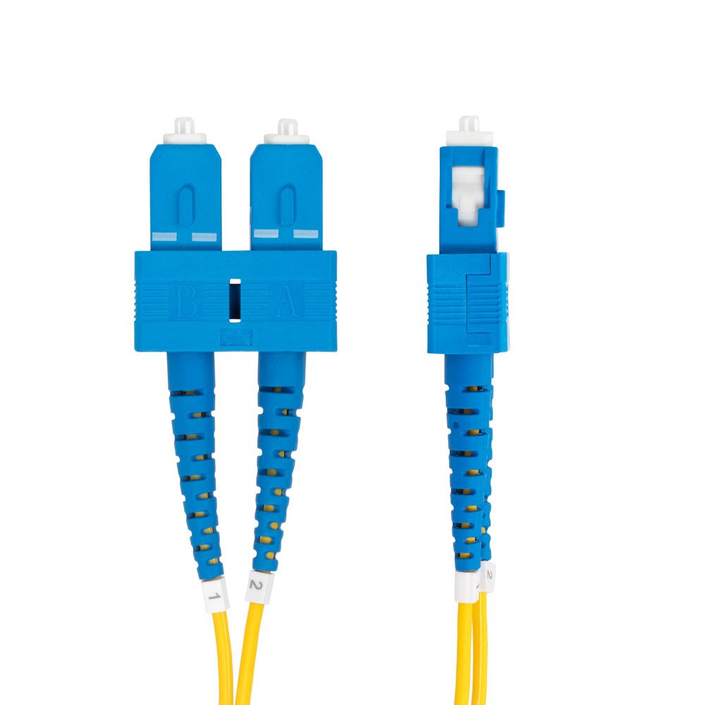 StarTech 10m (32.8ft) SC to SC (UPC) OS2 Single Mode Duplex Fiber Optic Cable - 9/125µm -C10M