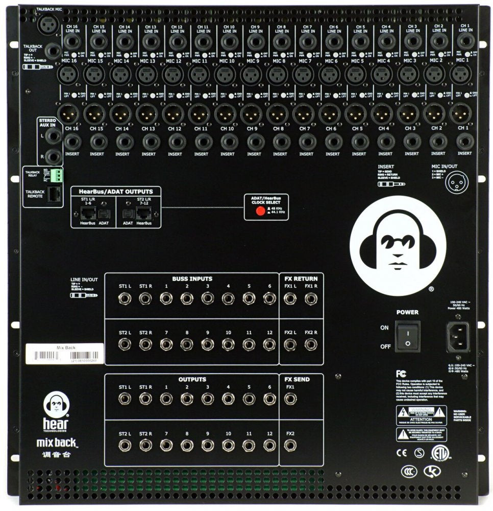 Hear Technologies Mix Back Mixer w/ Remote