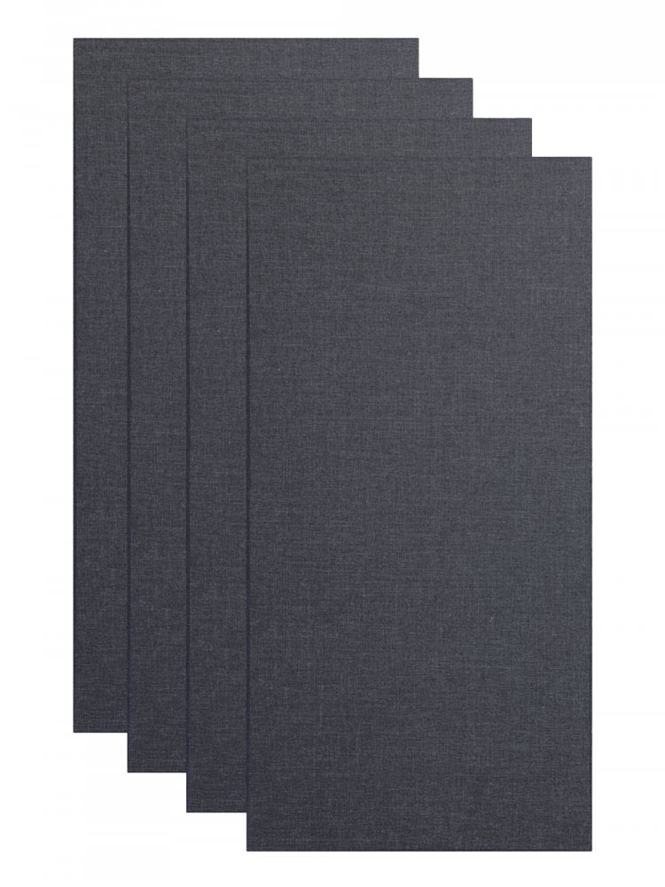 Primacoustic Broadway Broadband Panels Beveled 24"x48", 3", Black