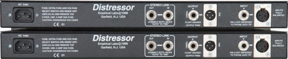 Empirical Labs EL8X-S Distressor Stereo Pair