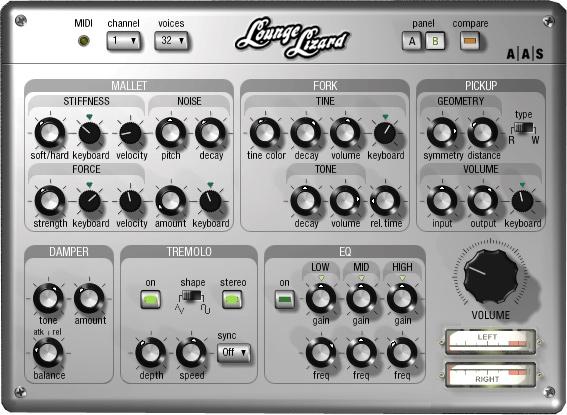 Applied Acoustics Systems Lounge Lizard EP-4