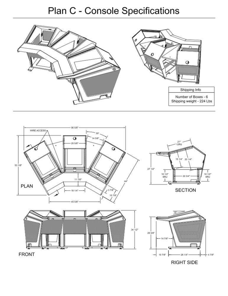 Sterling Modular Plan C - Audio Mastering Console