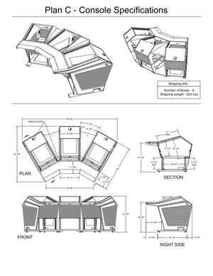 Sterling Modular Plan C - Audio Mastering Console