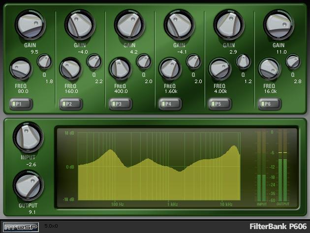 McDSP FilterBank Native