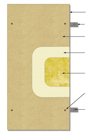 Primacoustic Saturna Acoustic Hanging Baffle, black