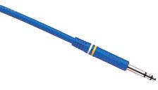 Mogami TT Bantam Patchcord - 24in Blue