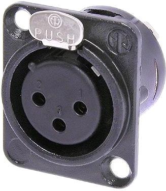 Neutrik NC3FD-L-B-1