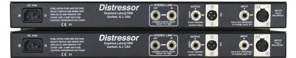 Empirical Labs EL8S Distressor Stereo Pair